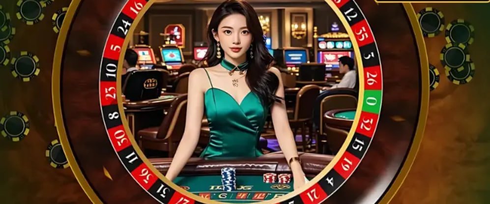 Japan Pools baccarat table at robin slot with HD camera feeds and professional dealer